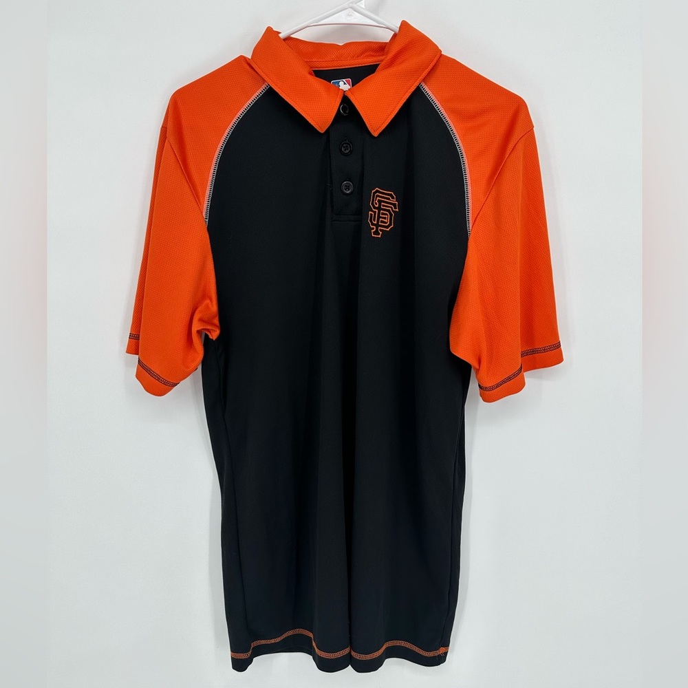 MLB Official Merchandise San Francisco Giants polo shirt Size men’s‎ medium - Picture 2 of 7